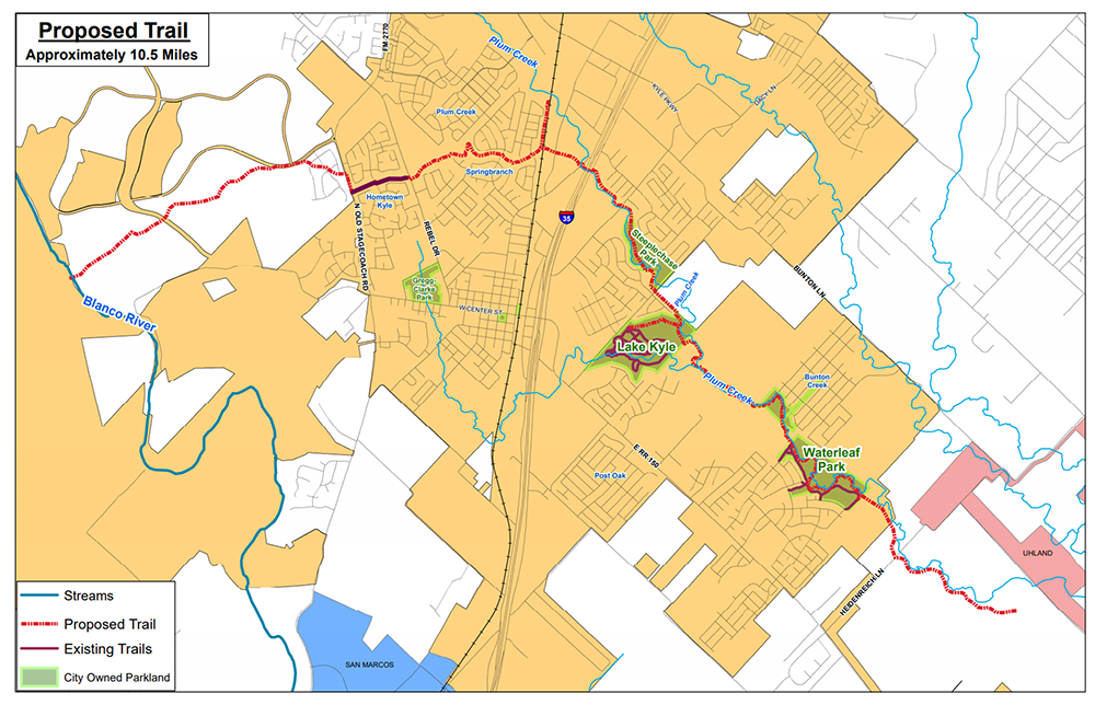 Proposed Plum Creek Trail