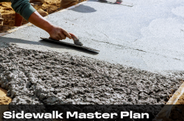 Sidewalk Master Plan Open Houses