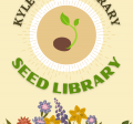 A glowing seed, Kyle Public Library Seed Library