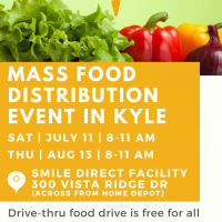Mass Food Distribution, July, August