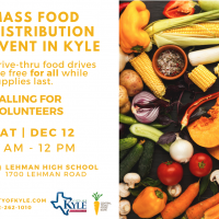 Central Texas Food Bank hosts December Mass Food Distribution in Kyle