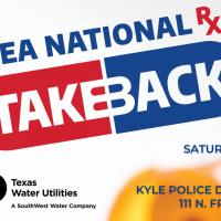 Kyle Police Department Partners with Texas Water Utilities for National Prescription Drug Take Back Day 