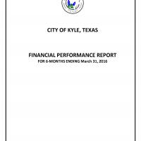 2nd Quarter Finanical Report Cover