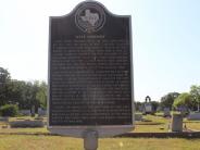 Kyle Cemetery Historical Marker