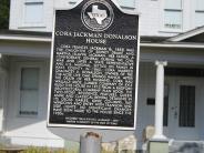 Cora Jackman Donalson House Historical Marker