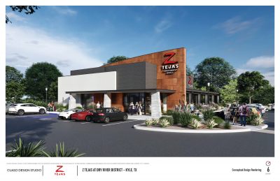 Renderings of the Z'Tejas Kyle location. (Courtesy of Z'Tejas)