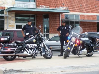 Kyle PD Motorcycle Units