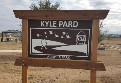 Kyle PARD Adopt-a-Park