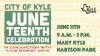Kyle Parks and Recreation Department Kicks Off 2022 Market Days Season with Juneteenth Event
